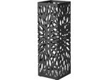 Songmics Portaombrelli Ø 15,5 X49Cm 2 Ganci Ombrello In Metallo Vaschetta Raccolta Acqua Nera Verrà Regalato Rettangolare LUC48B