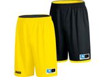 Jako Basketball Pantaloncini Reversibili Change 2.0 Pantaloncini Da Basket Uomo Nero Giallo Taglia S