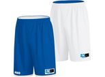 Jako Pantaloncini Reversibili Unisex Change 2.0, Colore:Royal/Bianco, Taglia:Xl