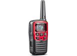 Midland XT10 - 2 Radio Ricetrasmittente Pmr446 Senza Licenza, Il Tuo Primo Midland, Walkie Talkie Con 16 Canali, Fino A 4 Km Di Portata, Autonomia 5H, Colore Rosso - Set Di 2 Radio, 2 Clip D’Aggancio A Cintura