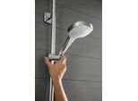 Hansgrohe Croma Select E Multi/Unica Set Doccia Unica 900Mm Bianco/Cromo