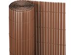Stuoia Per Privacy Ribelli In Pvc Per Recinzione Privacy Frangivento 100 X 300 Marrone - B-Merce Molto Buona