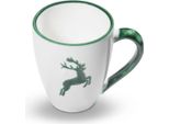 Gmundner Keramik Tazza Da Colazione Cervo Verde Max 0,3 Litri
