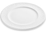 Gmundner Ceramics Piatto Da Pranzo Gourmet Bianco Fiammato (Ø 27 Cm)