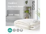 Nedis Pebl120Cwt1 Coperta Elettrica 150 X 80 Cm 3 Impostazioni Di Calore Indicatore Luminoso Protezione Dal Surriscaldamento