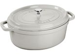 Staub - Pentola Ovale In Ghisa La Cocotte 6,7 L Tartufo Bianco