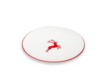 Ceramica Gmundner Cervo Rosso Rubino, Piatto Da Portata Coppa (Ø 28 Cm)