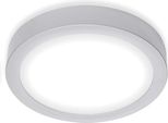 Lampada Da Soffitto A Led Lampada Da Soffitto 16,5W Cromata Plastica 4000 K Ø22,5Cm Briloner