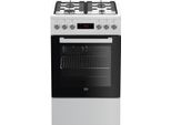 Beko FSE52320DWD Cucina FSE52320DWD Piano Cottura A Gas Freestanding Bianco A A