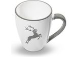 Gmundner Keramik Tazza Da Colazione Cervo Grigio Max 0,3 Litri