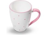 Gmundner Keramik Herzerl Pink, Tazza Da Colazione Max 0,3 Litri