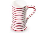 Boccale Da Birra In Ceramica Gmundner Rosso Fiammato (0,5L)
