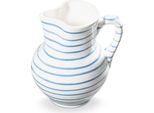 Gmundner Ceramica Blu Fiammata, Brocca Forma Viennese 1 Litro