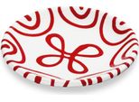 Ceramica Gmundner Rosso Fiammato, Piattino Cappuccino (Ø 14 Cm)