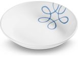 Gmundner Ceramics Pur Flamed Blue, Tazza Per Piatto Da Minestra (Ø 20 Cm)