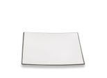 Ceramica Gmundner Bordo Grigio, Piatto Da Pranzo Trend (26X26 Cm)