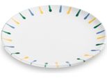 Gmundner Ceramica Colorata Fiammata, Piatto Da Portata Coppa (Ø 25 Cm)