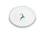 Ceramica Gmundner Cervo Verde, Piatto Ovale (33X26 Cm)