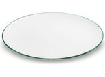Ceramica Gmundner Cerchio Verde, Piatto Ovale (33X26 Cm)