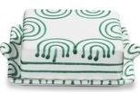 Gmundner Ceramics Verde Fiammato, Piatto Da Burro (250G)