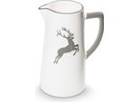 Gmundner Ceramics Grey Stag, Brocca Per Acqua Da 1,2 Litri