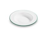 Gmundner Ceramica Bordo Verde, Piatto Fondo Gourmet (Ø 24 Cm)