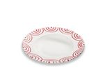 Gmundner Ceramics Rosso Fiammato, Piatto Per Pasta Gourmet (Ø 29 Cm)