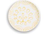 Ceramica Gmundner Giallo Fiammato, Piatto Da Pranzo Coppa Ø 25 Cm
