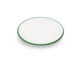 Ceramica Gmundner Bordo Verde, Piattino Espresso (Ø 11 Cm)
