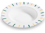 Gmundner Ceramica Colorata Fiammata, Piatto Da Minestra Gourmet (Ø 24 Cm)
