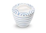 Ceramica Gmundner Blu Fiammato, Zuccheriera Gourmet (Ø 9 Cm)