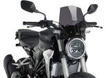 Cupolino Puig Naked Sport Fumè Scuro Omologato Abe Per Honda