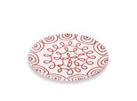 Ceramica Gmundner Rosso Fiammato, Piatto Da Portata Coppa (Ø 32 Cm)