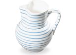 Gmundner Ceramica Blu Fiammata, Brocca Forma Viennese 1,5 Litri