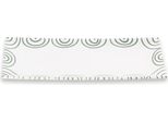 Piatto Rettangolare (36X15 Cm) In Ceramica Gmundner Grigio Fiammato