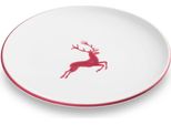 Gmundner Ceramica Bordeauxr. Cervo, Tazza Per Piatto Da Pranzo (Ø 25 Cm)