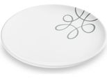 Gmundner Ceramics Pur Flamed Grey, Piatto Da Portata Coppa (Ø 25 Cm)