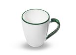 Gmundner Keramik Cerchio Verde, Tazza Per La Colazione Max 0,3 Litri