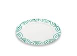 Gmundner Ceramics Verde Fiammato, Piatto Da Pranzo Gourmet (Ø 29 Cm)