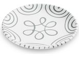 Gmundner Ceramica Grigio Fiammato, Piatto Da Dessert Coppa (Ø 20 Cm)