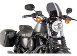 Cupolino Puig Naked Touring Fumè Scuro Omologato Abe Per Harley Davidson