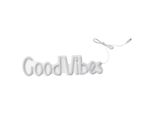 Usb Good Vibes Led Luce Al Neon Da Parete, Segno Al Neon Luci Notturne Segno Al Neon Luce Al Neon Per Partito Bar Gioco Camera Da Letto Decorazione Della Parete, Bambini Compleanno