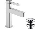Hansgrohe Miscelatore Per Lavabo 100 Finoris Con Scarico Push-Open Cromo