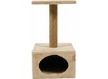 Zolux Solo Tiragraffi Beige 30 X 30 X 54 Cm