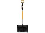 Fiskars 1057178 Pala/Trowel Pala Da Neve In Metallo Nero, Arancione