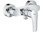 Grohe Einhandmischer Brause Eurosmart Wandmontage, Eigensicher Verchromt
