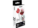 Canon ZP-2030-2C Zink Circle Sticker 3,3 Cm (20 Fogli)