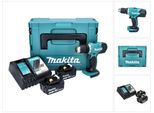 Trapano A Batteria Makita Ddf 453 Rfj 18 V 42 Nm + 2X Batteria 3,0 Ah + Caricabatterie + Makpac