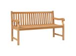 Vidaxl Panchina Da Giardino 150 Cm In Legno Massiccio Teak
