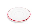 Ceramica Gmundner Ceramica Rosso Rubino, Piattino Cappuccino (Ø 14 Cm)